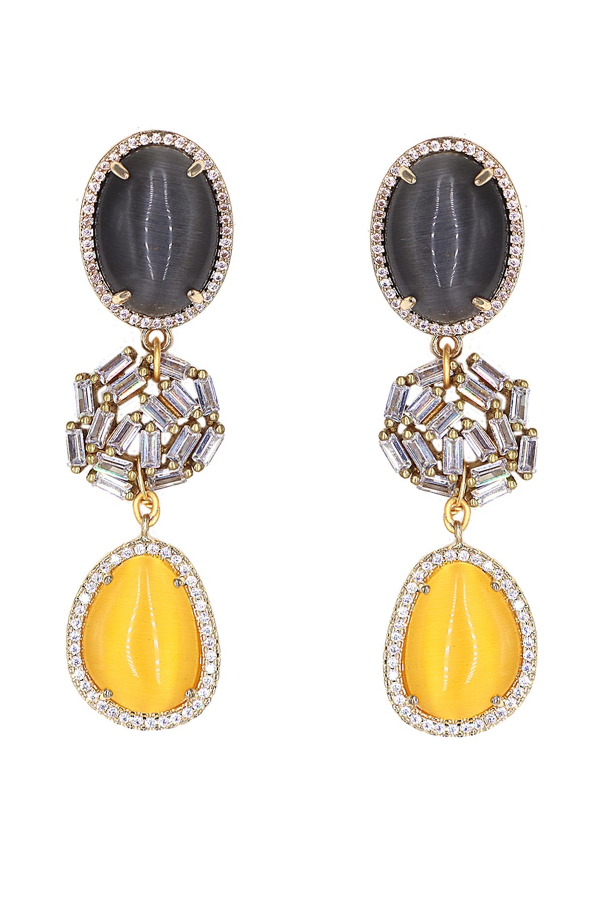 Moonlight Stone Dangler Earrings 