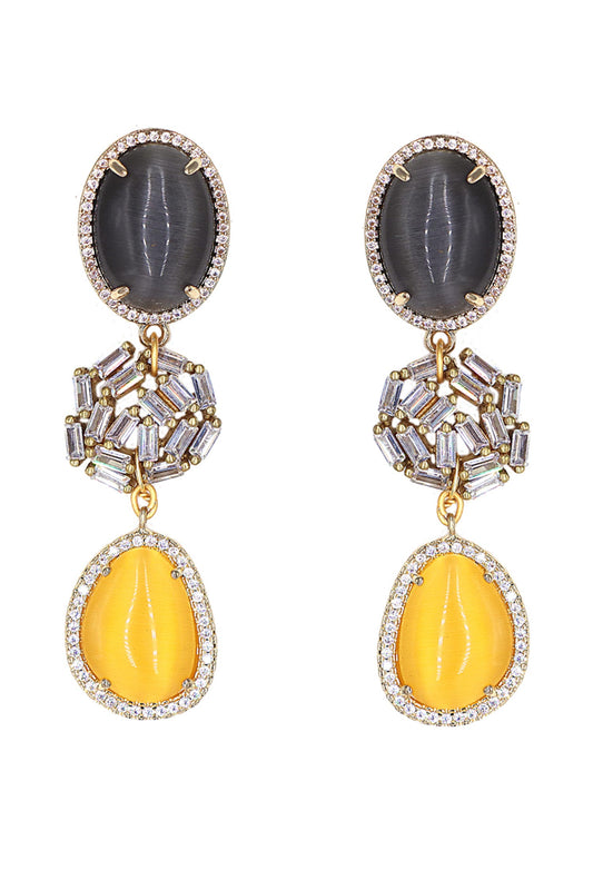 Moonlight Stone Dangler Earrings 