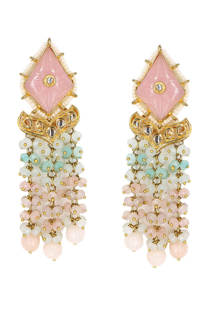 Kundan Stone Necklace Set 
