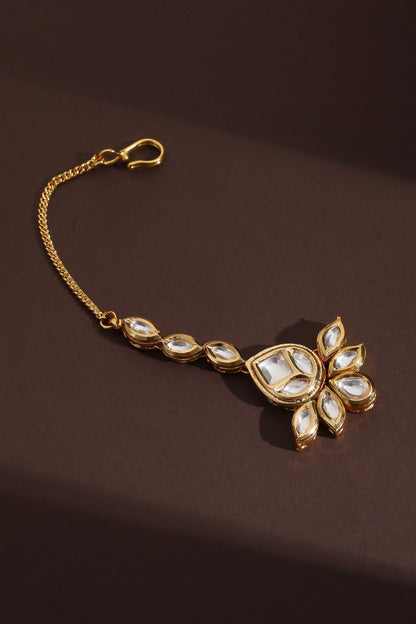 Kundan Embellished Maangtikka 