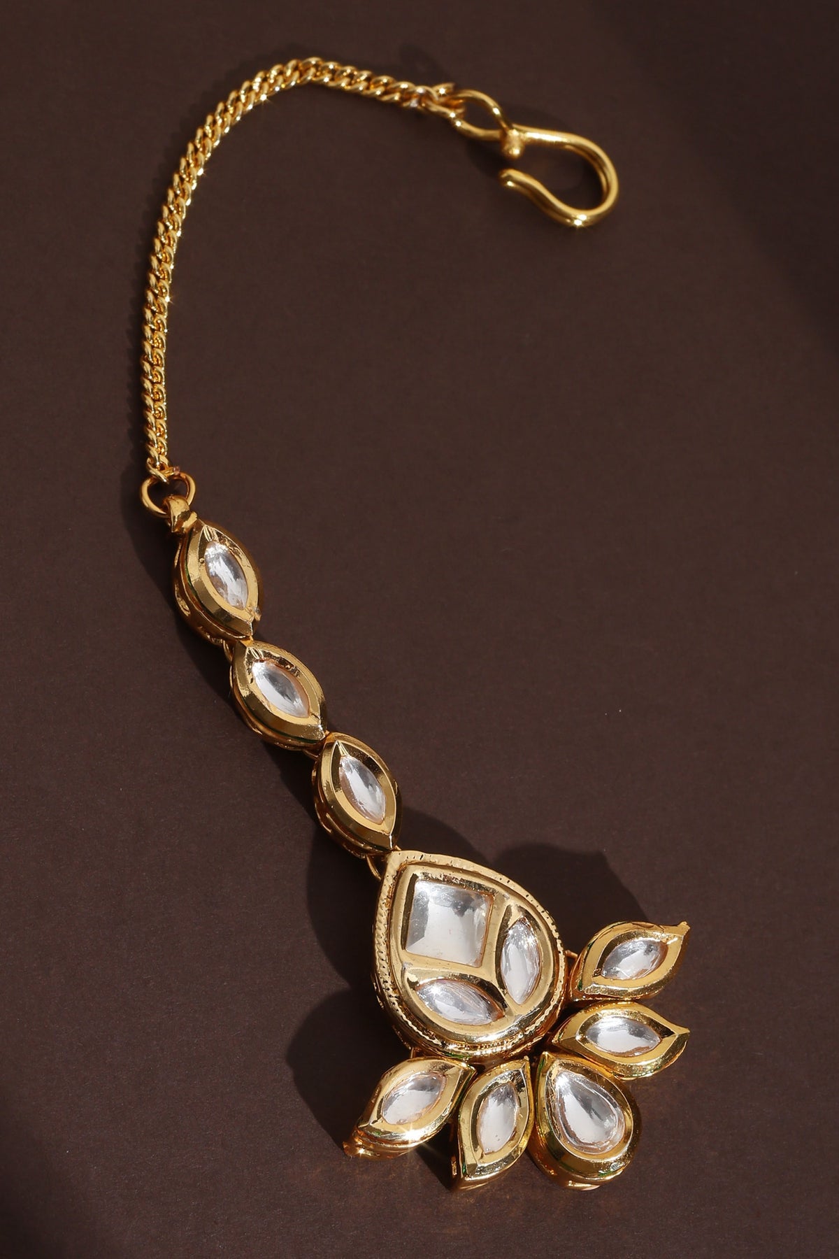 Kundan Embellished Maangtikka 