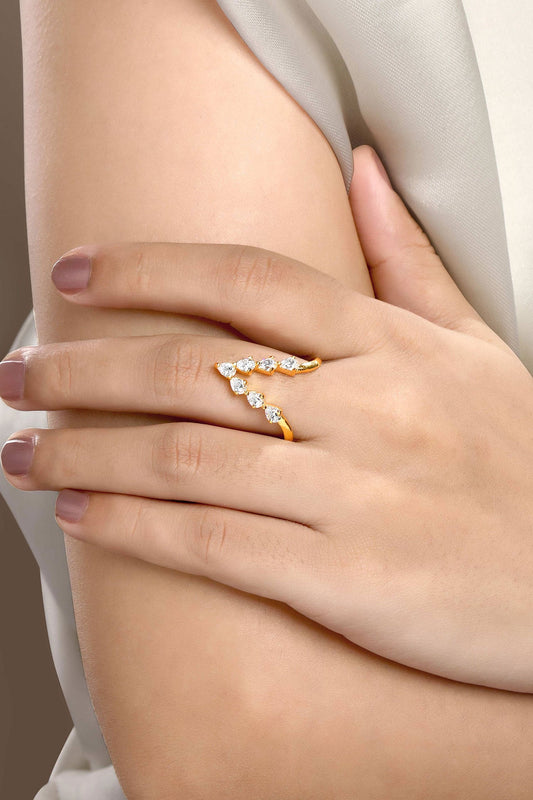 Cubic Zirconia Vanki Ring 