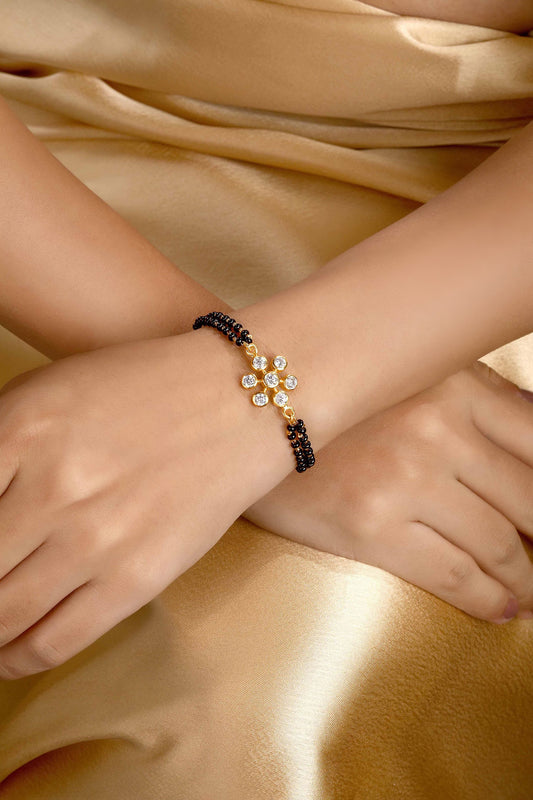 Flora Mangalsutra Bracelet 