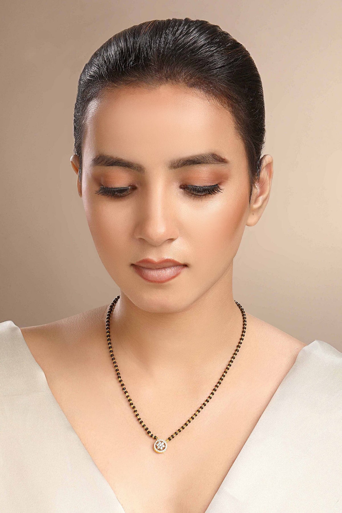 Chakra Bloom Pendant Mangalsutra 