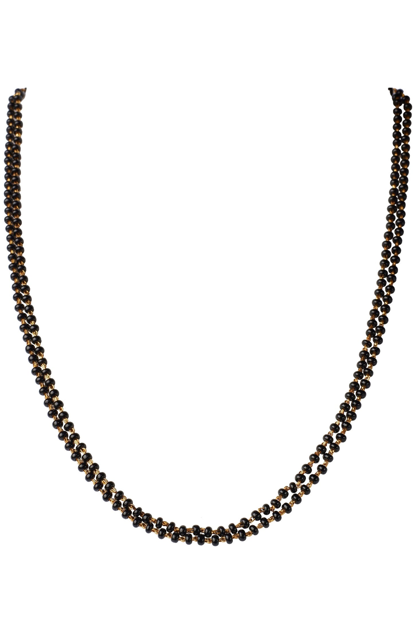 Double Layered Beaded Mangalsutra 