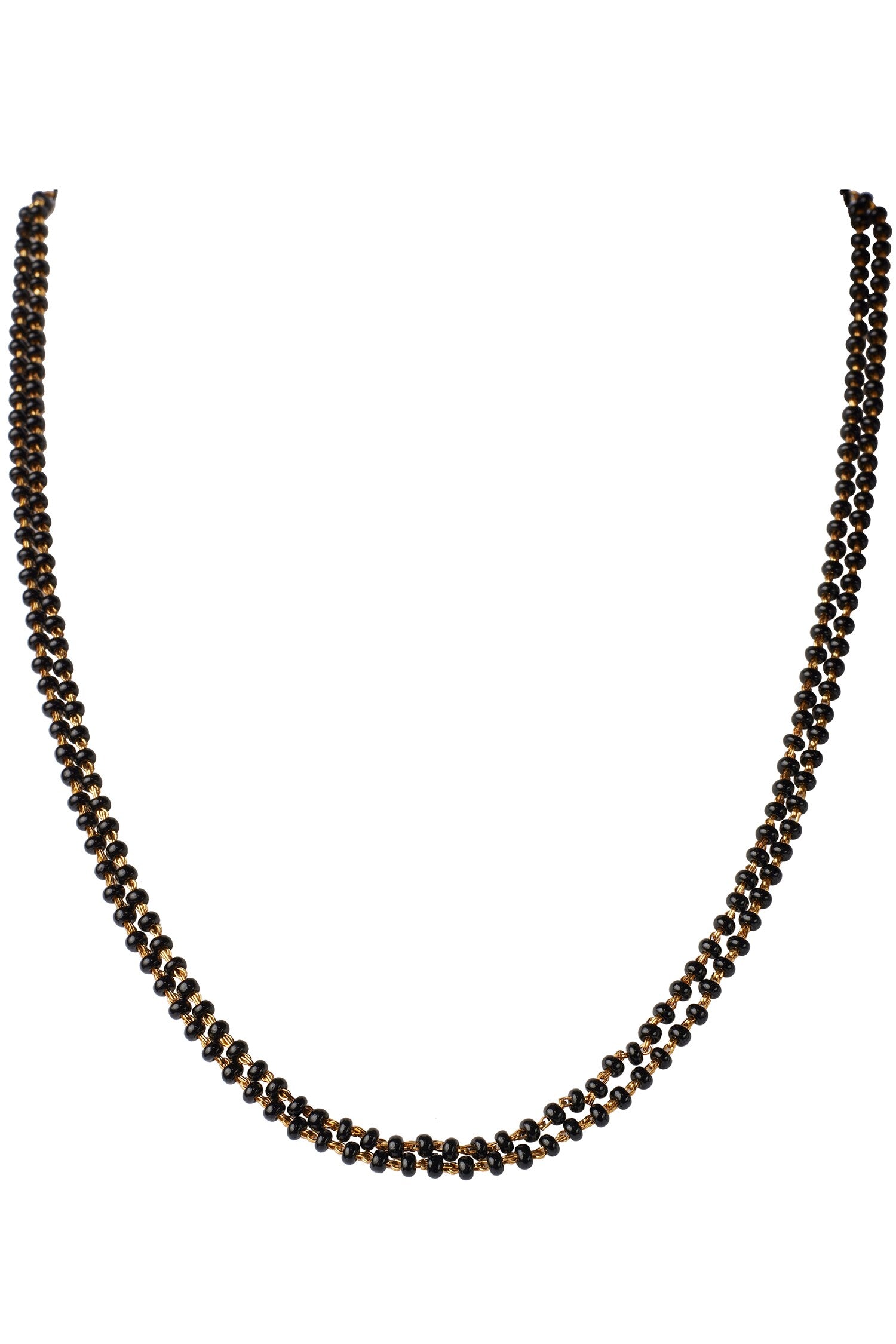 Double Layered Beaded Mangalsutra 
