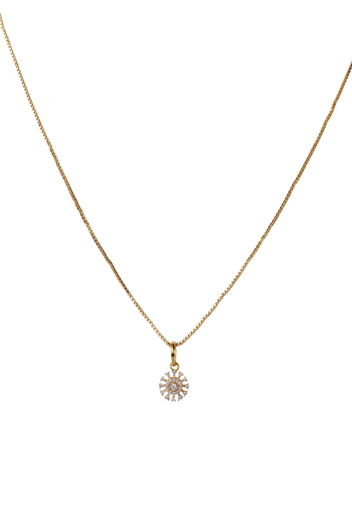 Cubic Zirconia Pendant & Earring Set 