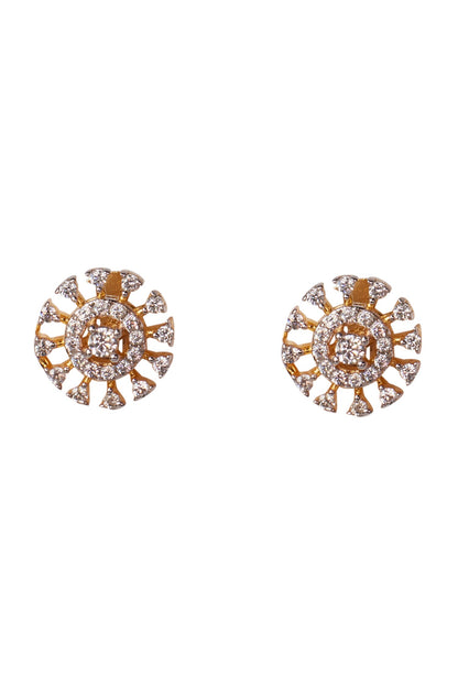 Cubic Zirconia Pendant & Earring Set 