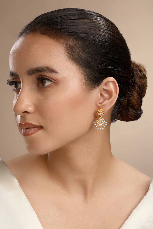 Designer Cubic Zirconia Danglers 