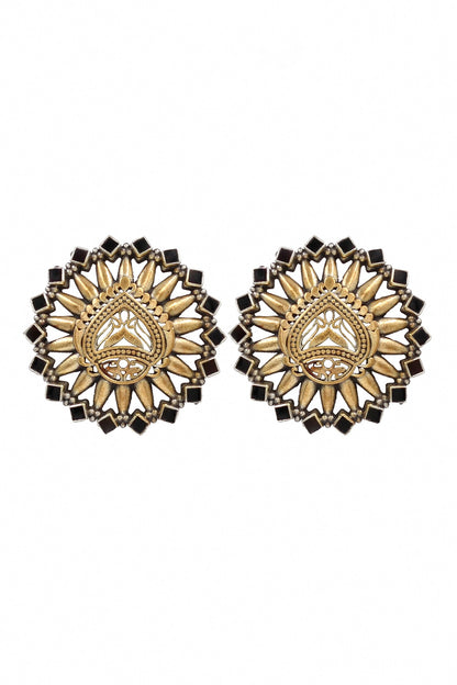 Kundan Embellished Stud Earrings 