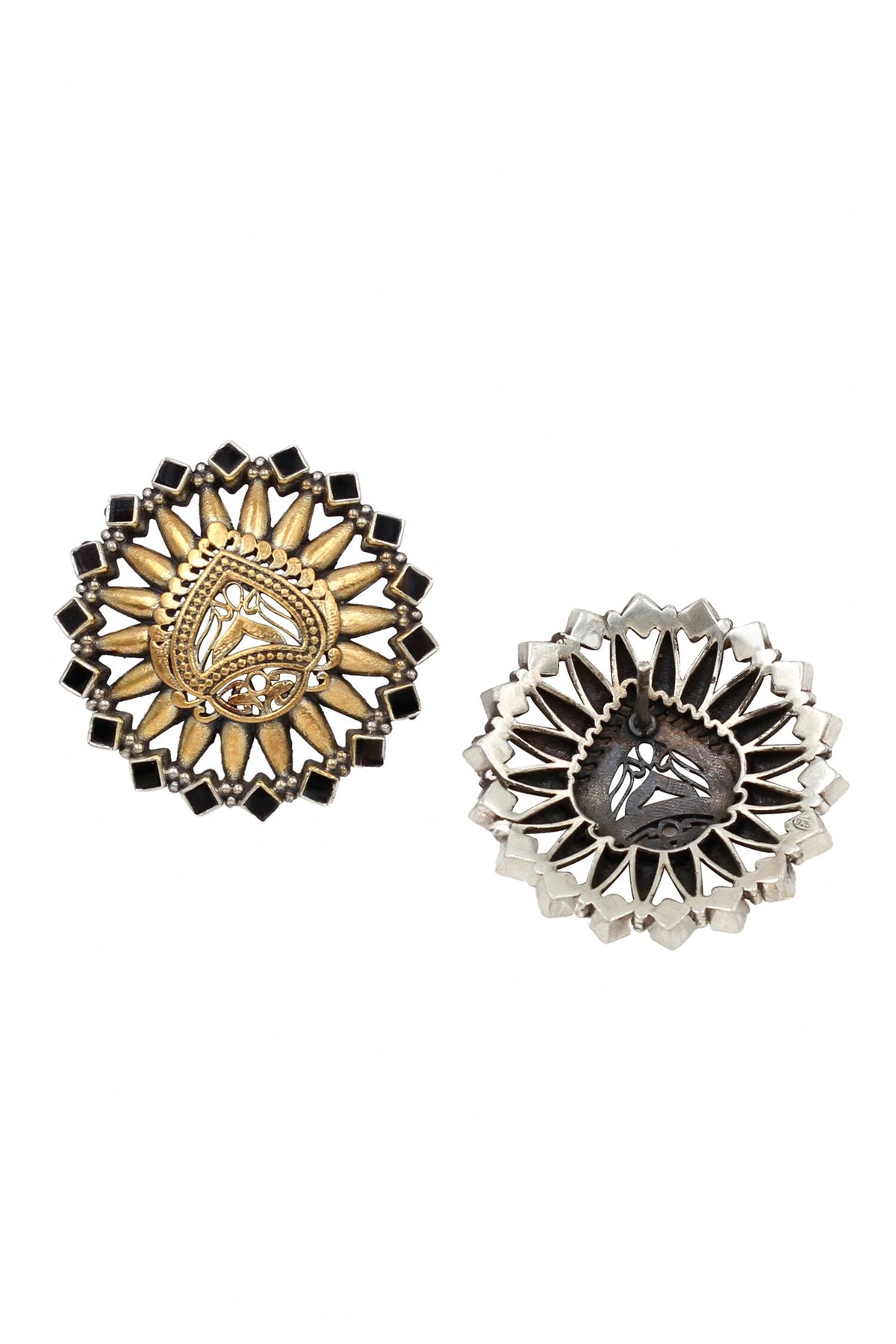 Kundan Embellished Stud Earrings 