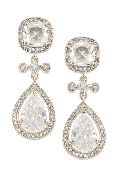 American Diamond Necklace & Earring Set 