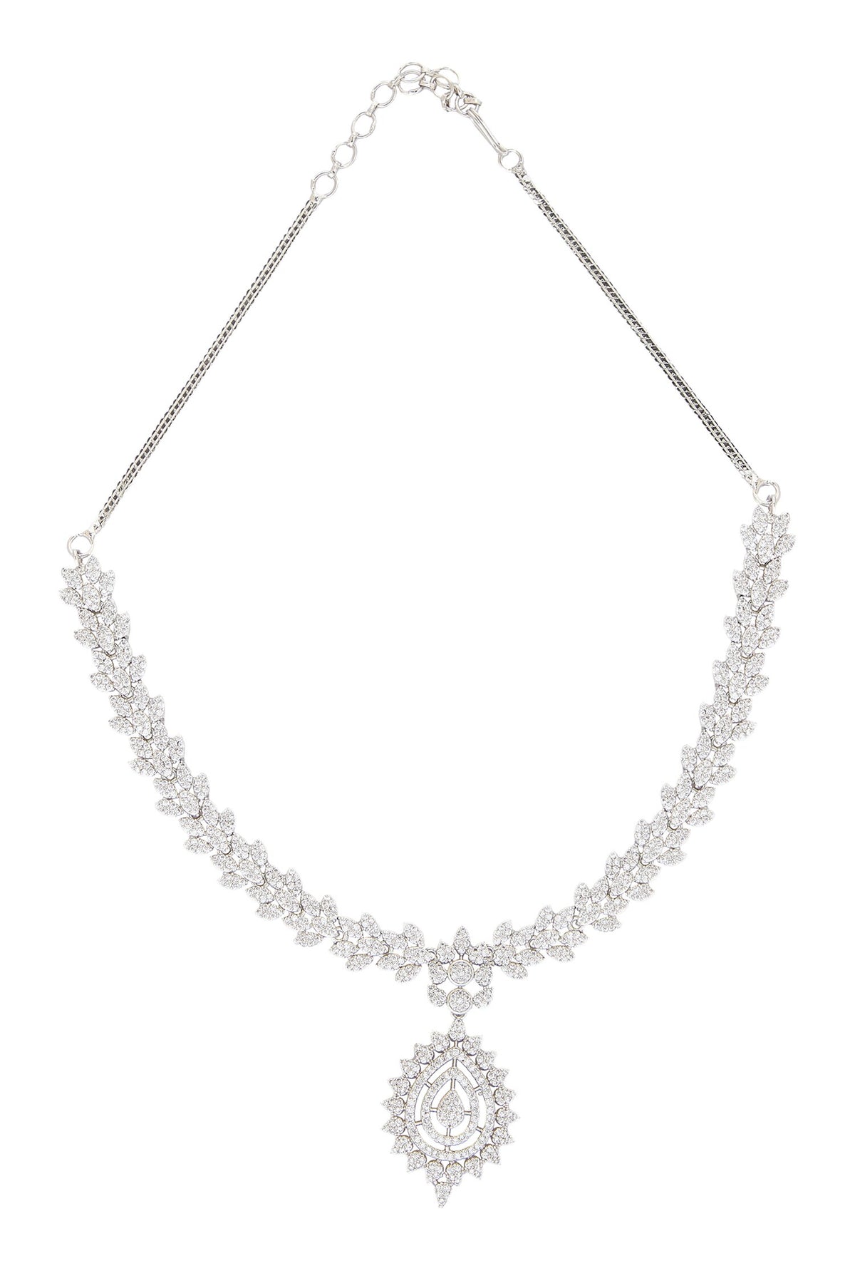 American Diamond Necklace Set 