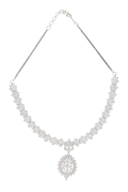 American Diamond Necklace Set 