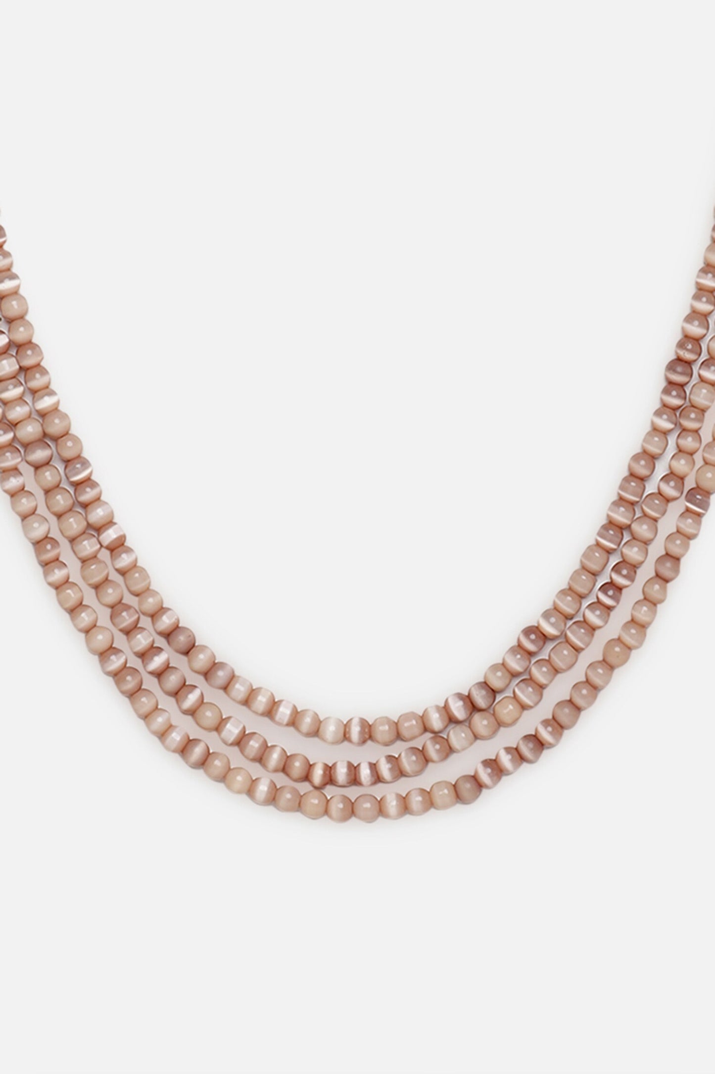 Natural Stone Layered Necklace 