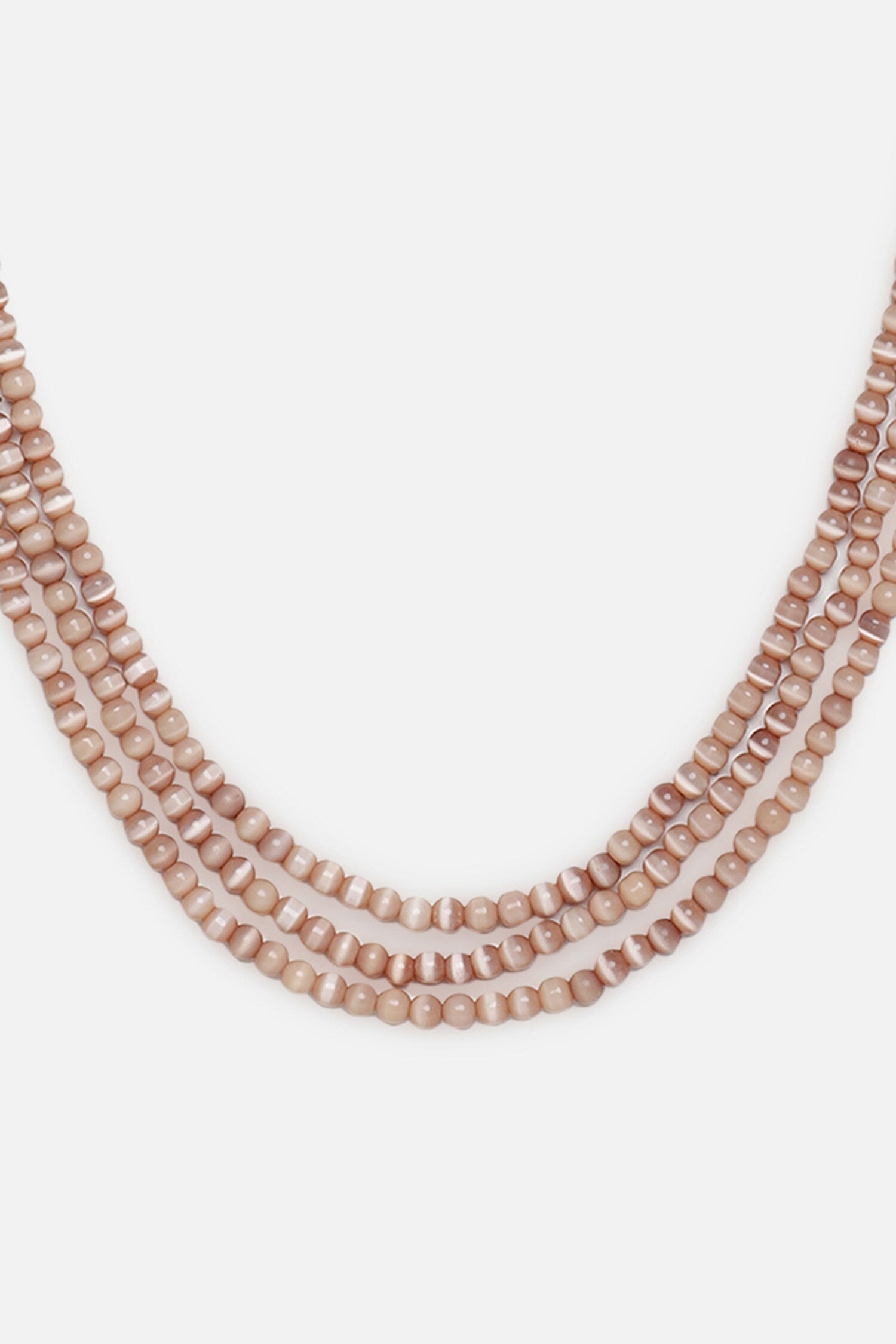 Natural Stone Layered Necklace 