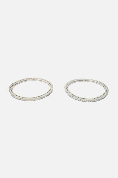 Designer Zircon Stone Bangles Set 