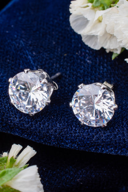 Zircon Stud Earrings 