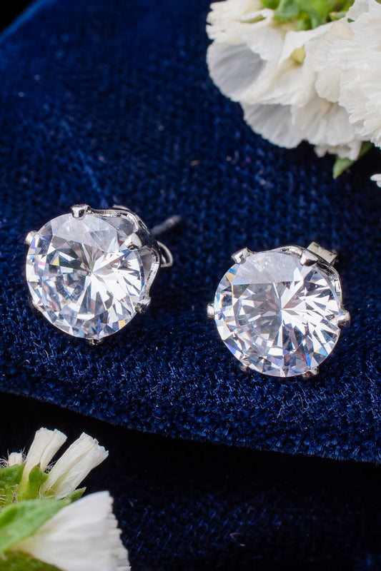 Zircon Stud Earrings 