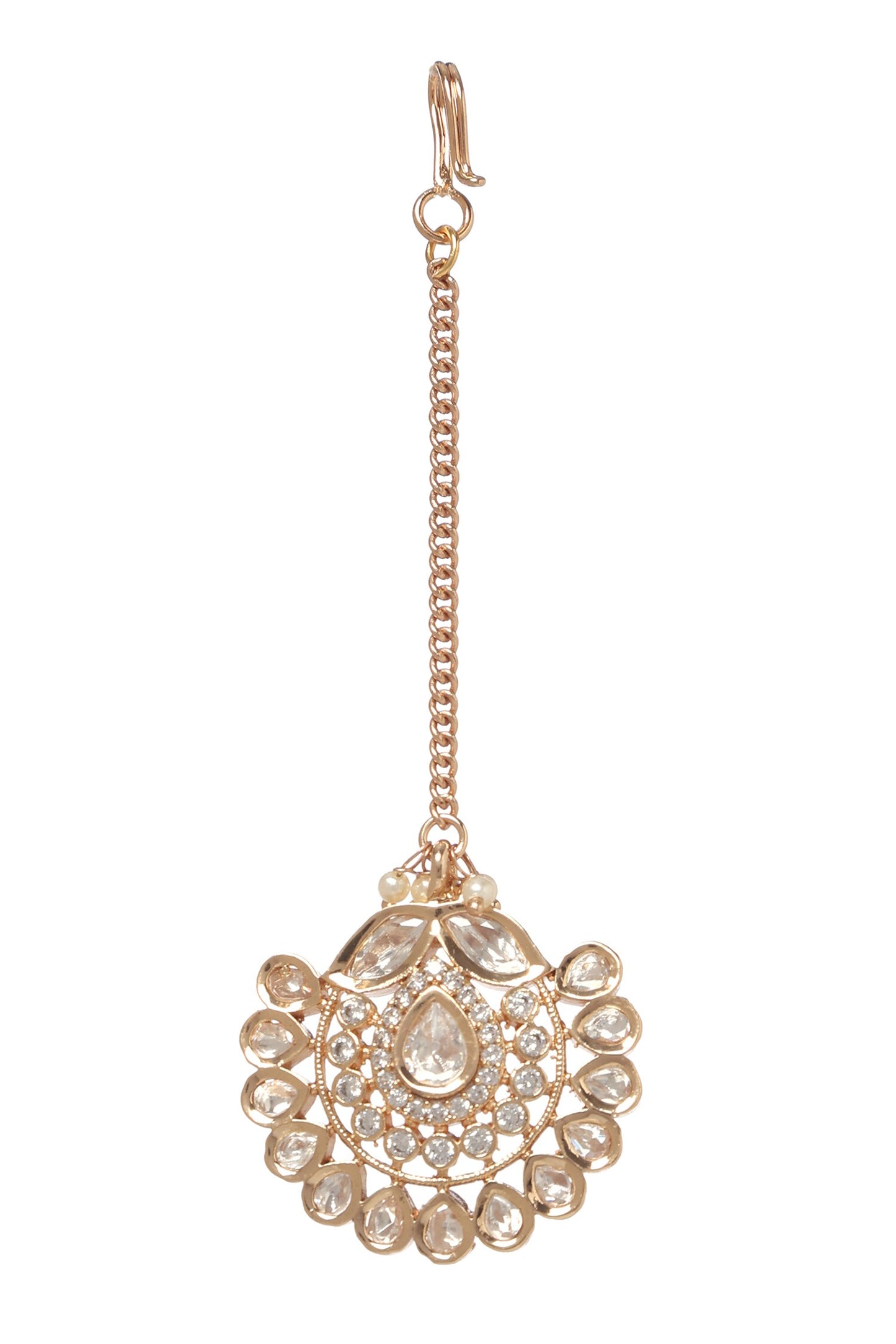 Kundan Gold Maangtikka 