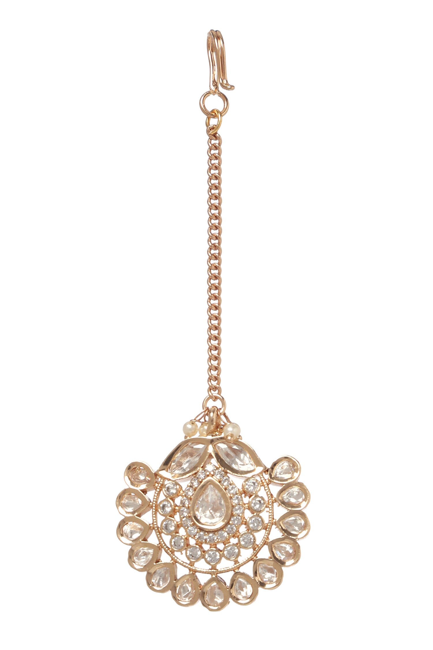 Kundan Gold Maangtikka 