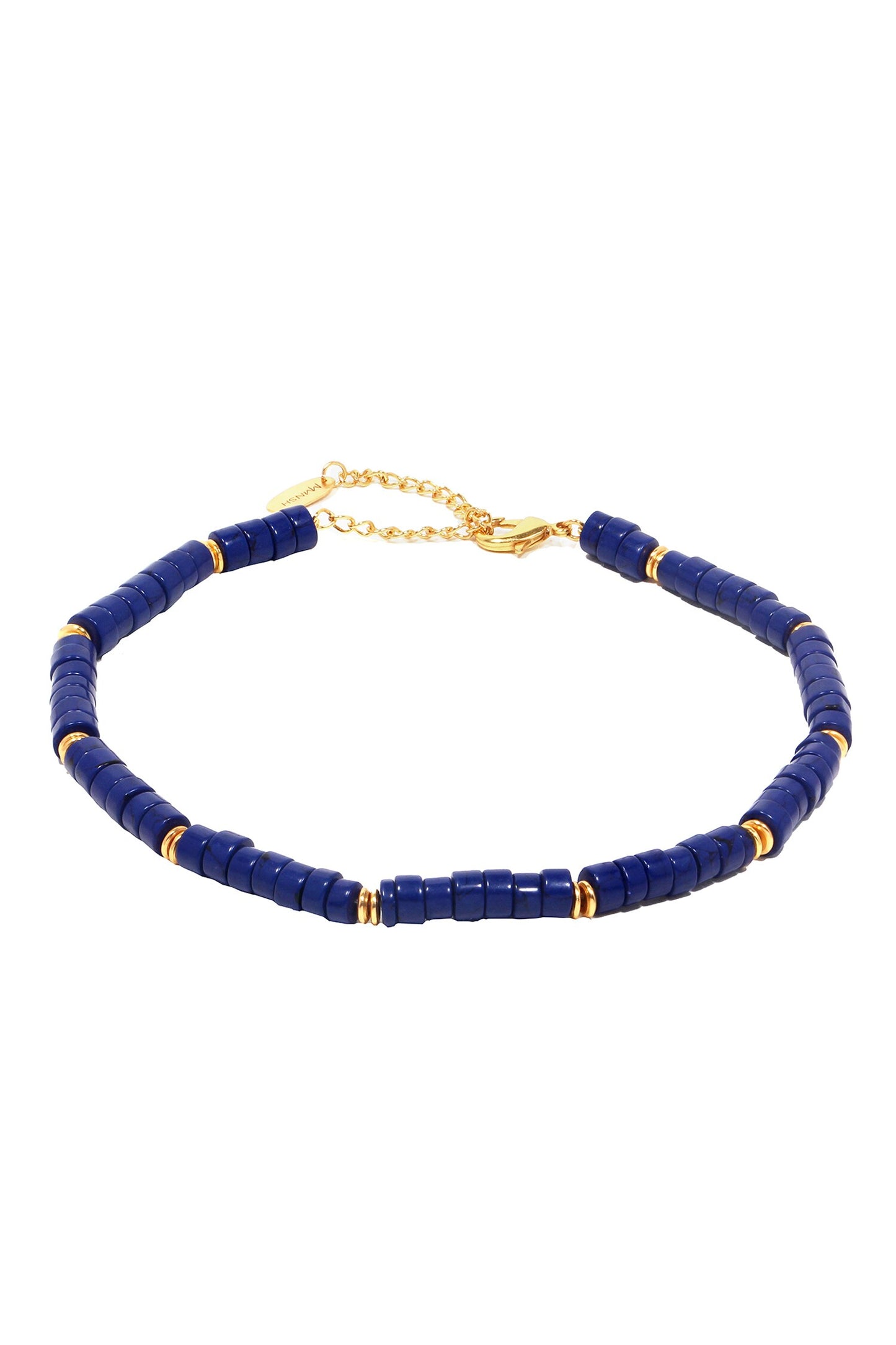 Bead Embellished Chain Necklace 
