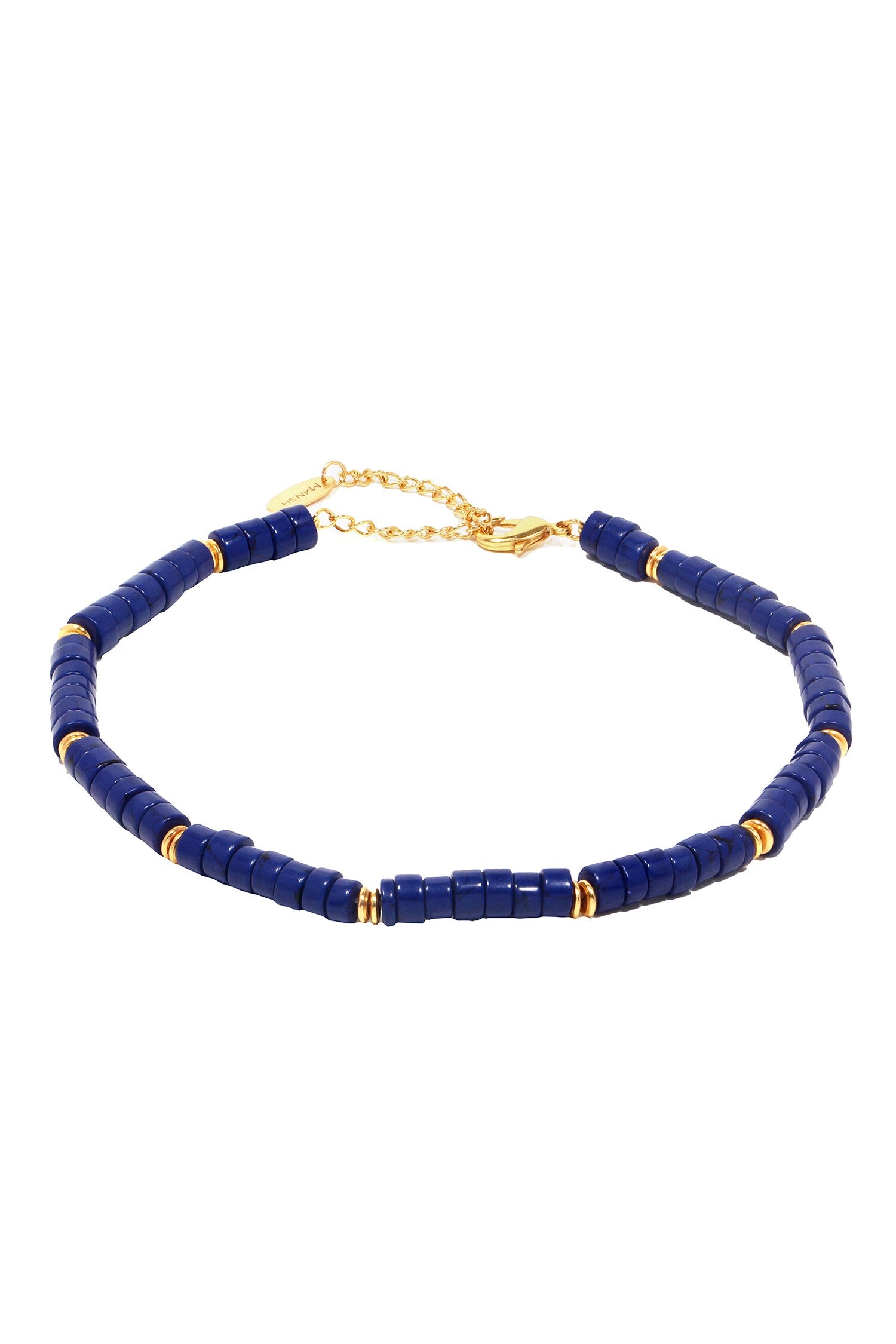 Bead Embellished Chain Necklace 