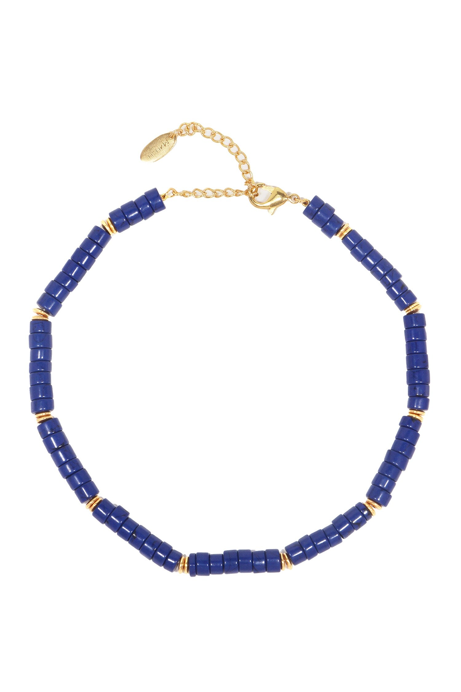 Bead Embellished Chain Necklace 