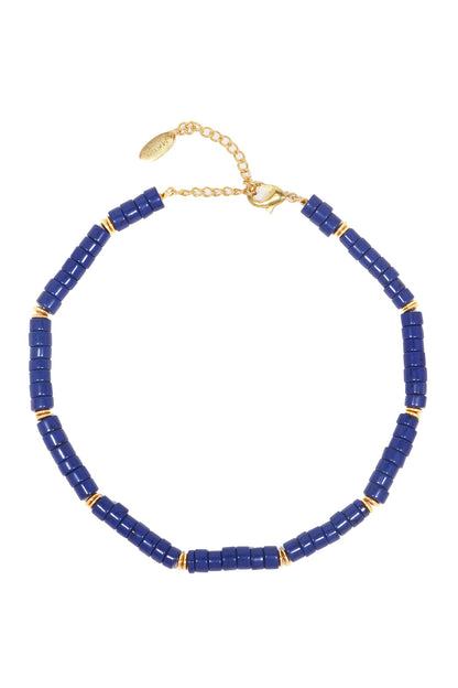 Bead Embellished Chain Necklace 