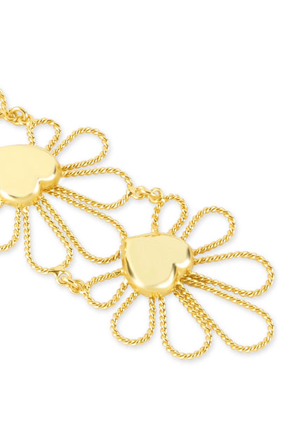 Gold Petal Vine Maangtikka 