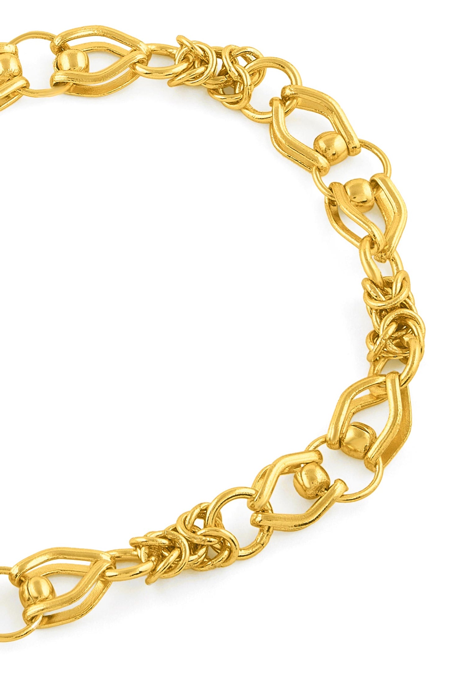 Chunky Chain Link Choker Necklace 