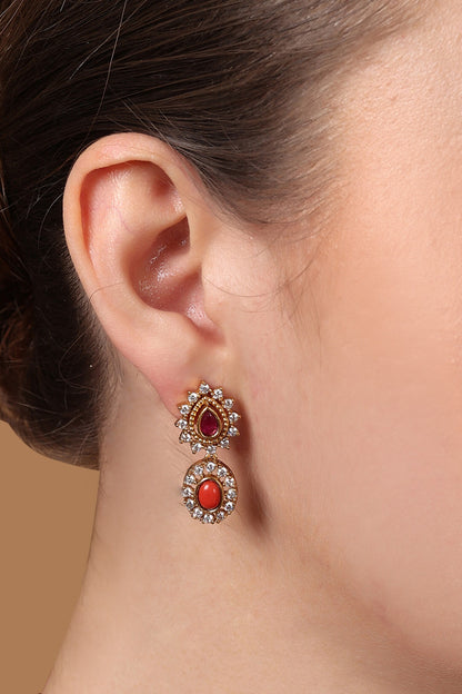 Laal-E-Yaqoot Necklace Set 