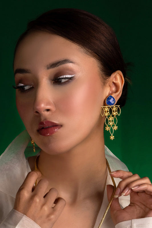 Lapis Love Earrings 