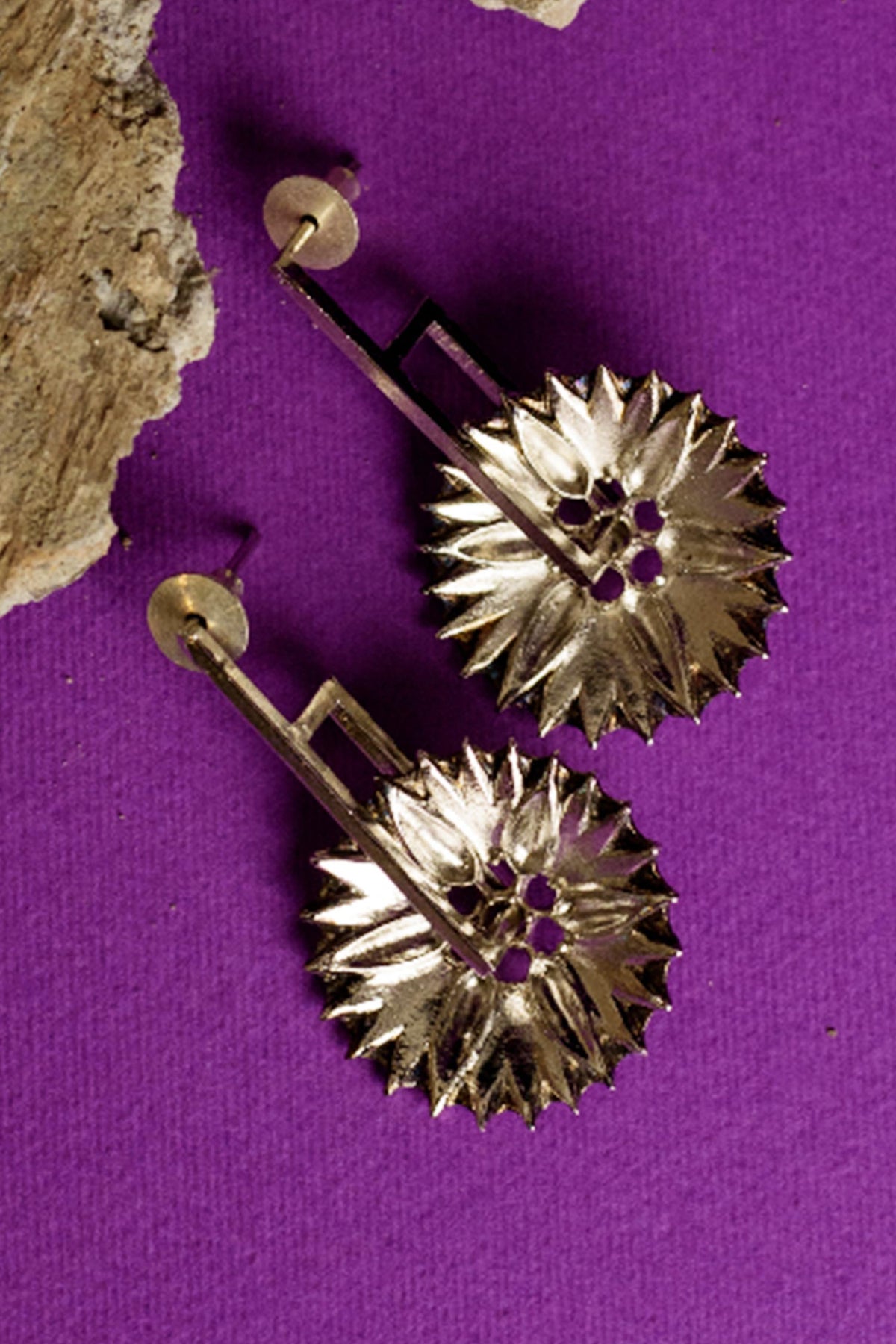 Beguiling Petal Drop Earrings 