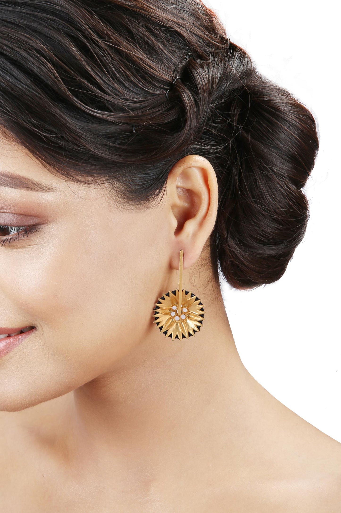 Beguiling Petal Blossom Drop Earrings 
