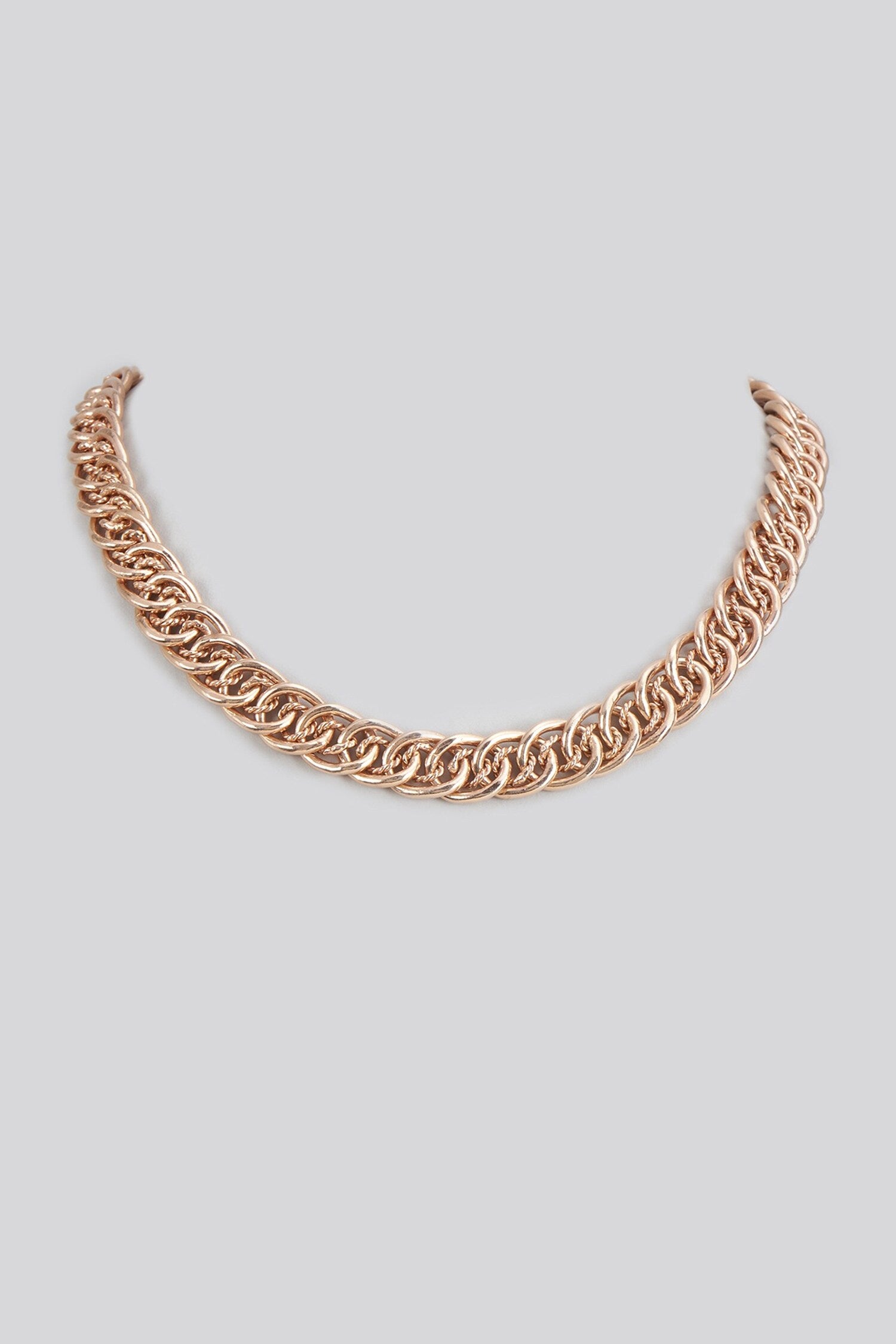 Interlinked Chain Link Necklace 