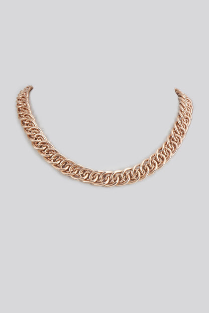 Interlinked Chain Link Necklace 