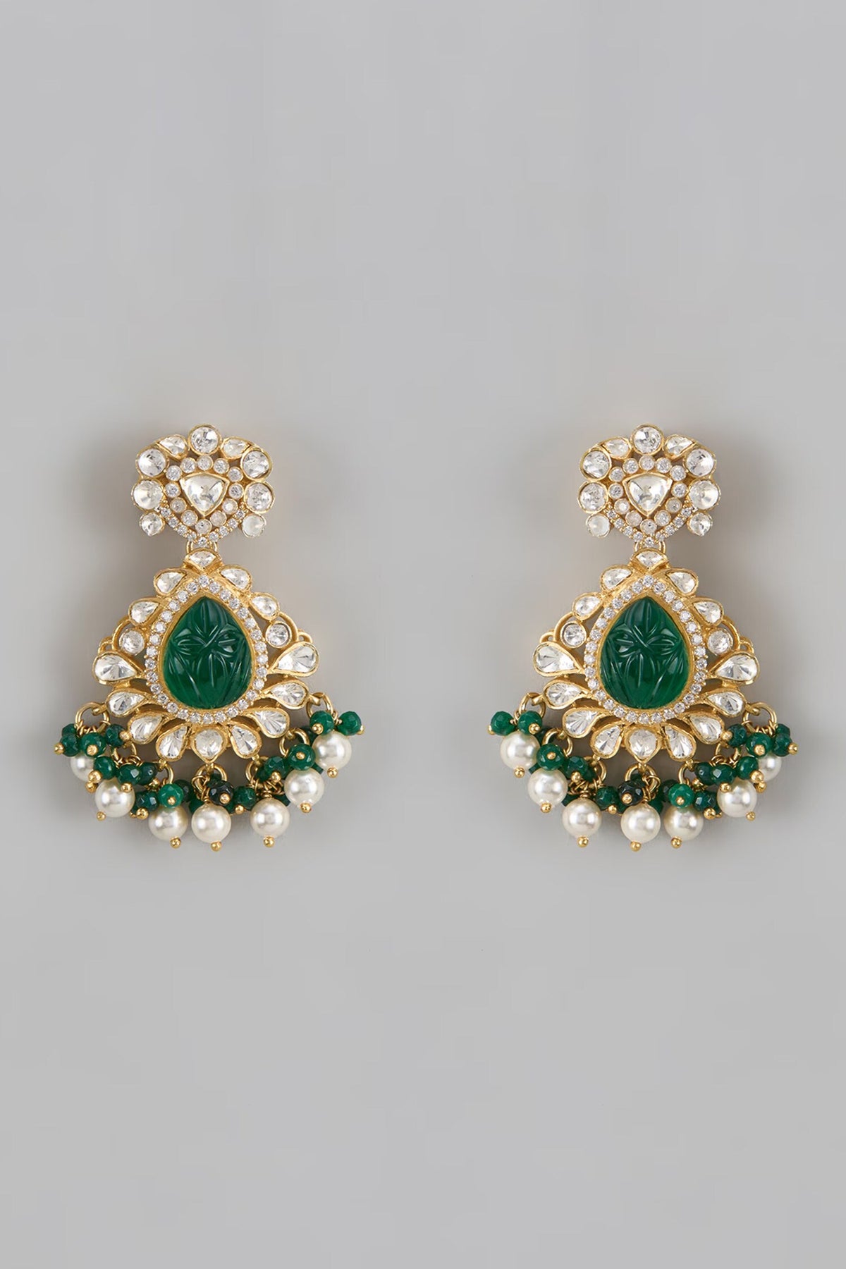 Sukoon Moissanite Embellished Earrings 