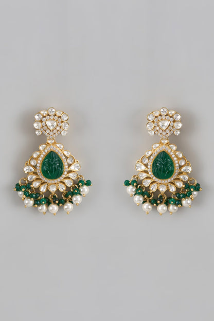 Sukoon Moissanite Embellished Earrings 