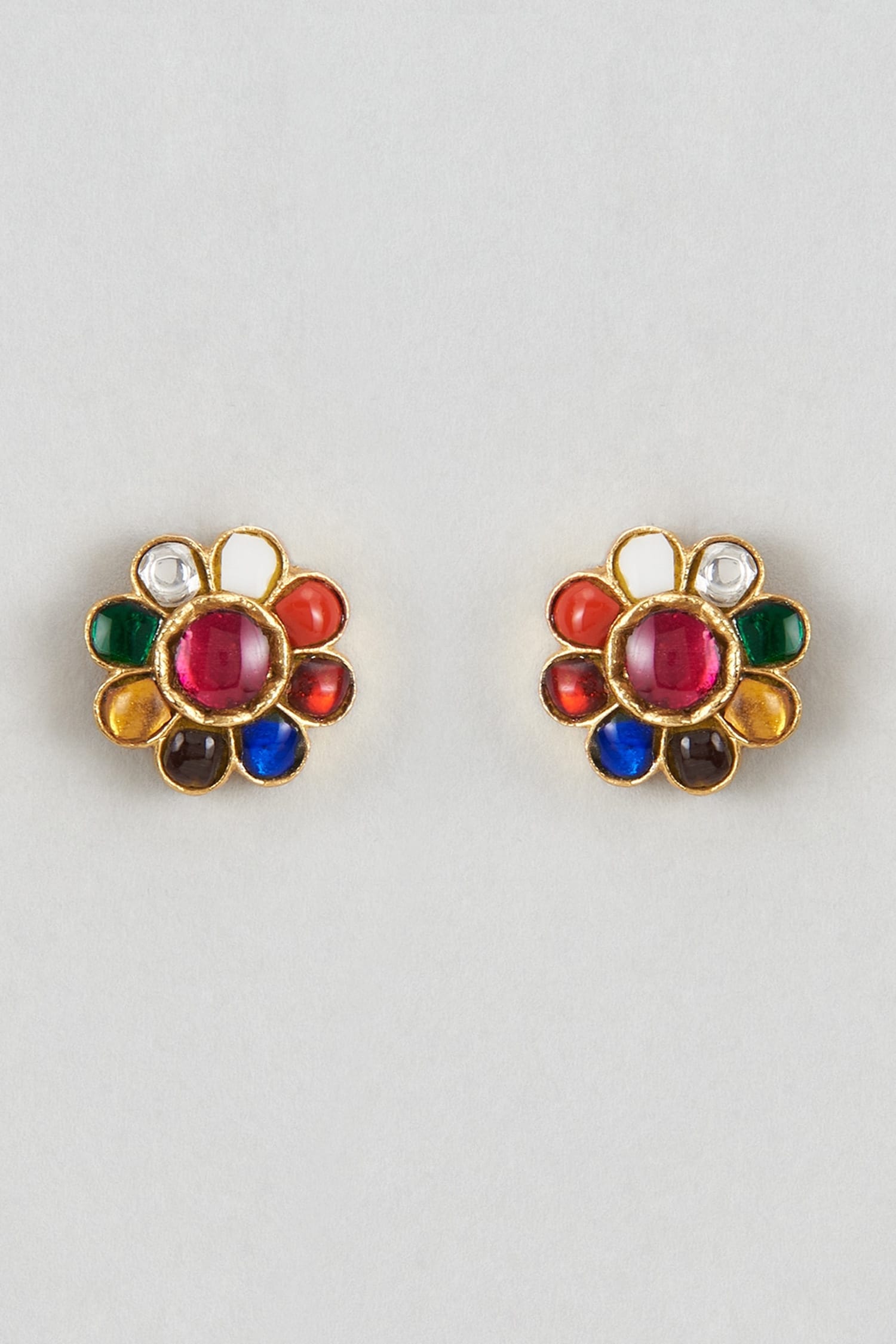 Navratna Stone Studs 