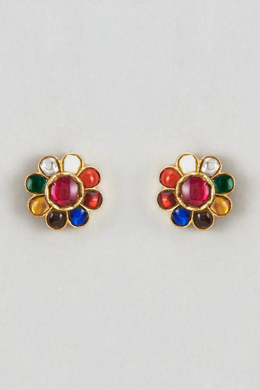Navratna Stone Studs 