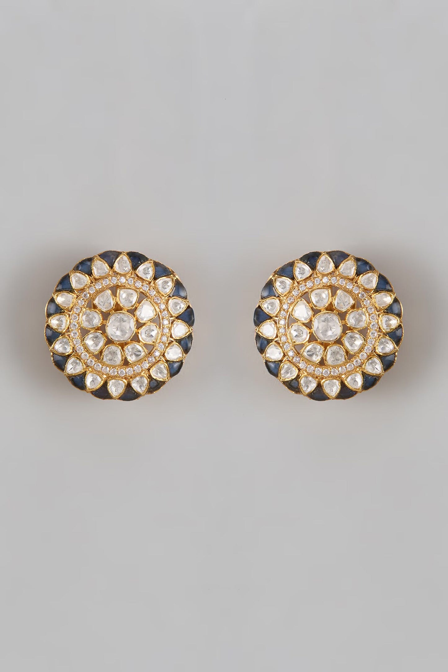 Aisha Moissanite Embellished Studs 
