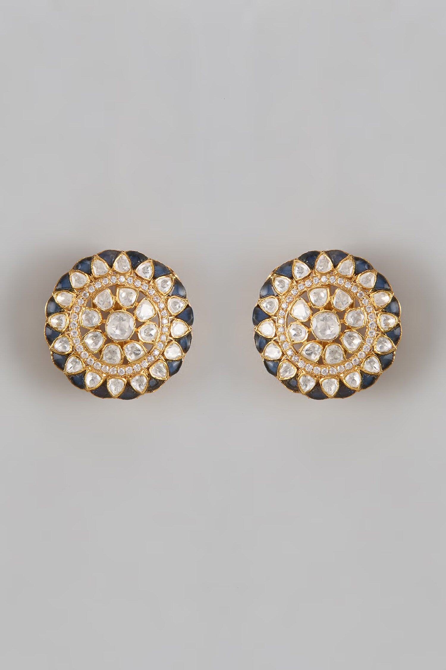 Aisha Moissanite Embellished Studs 