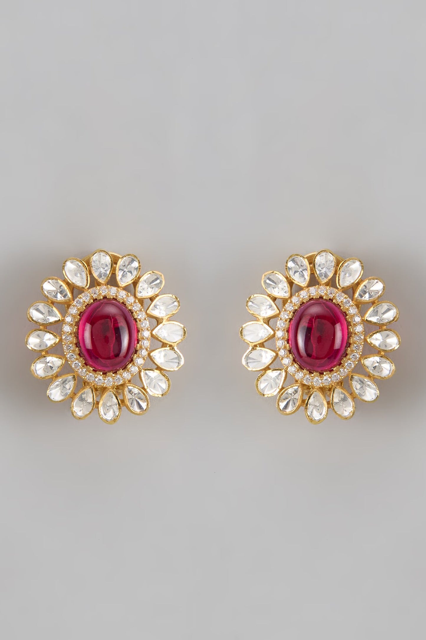 Shinoy Moissanite Embellished Studs 