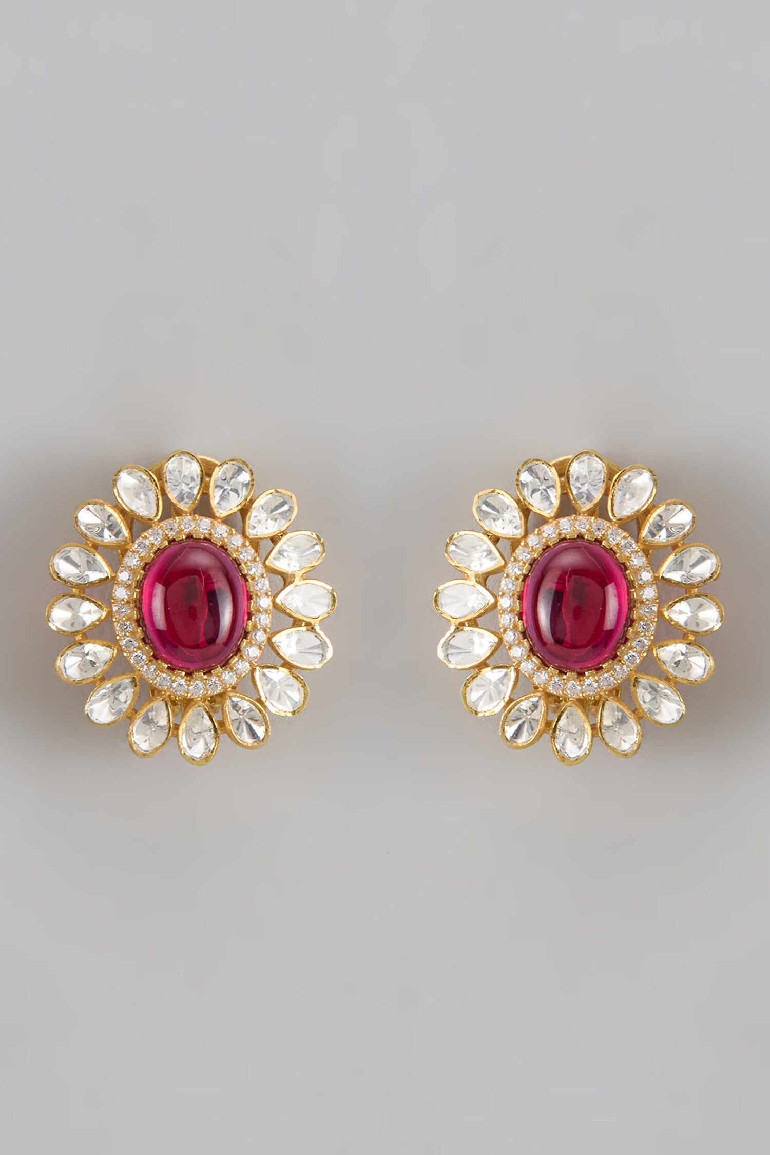 Shinoy Moissanite Embellished Studs 