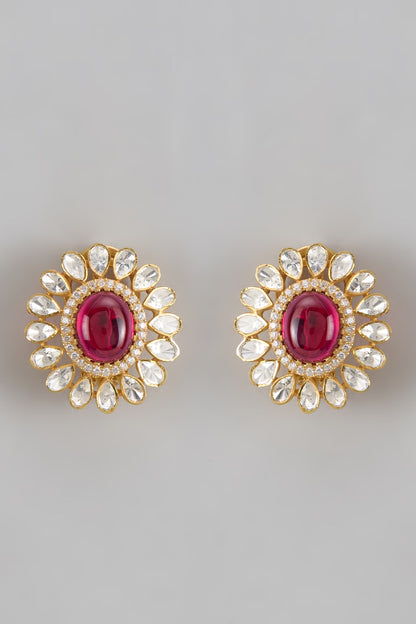 Shinoy Moissanite Embellished Studs 