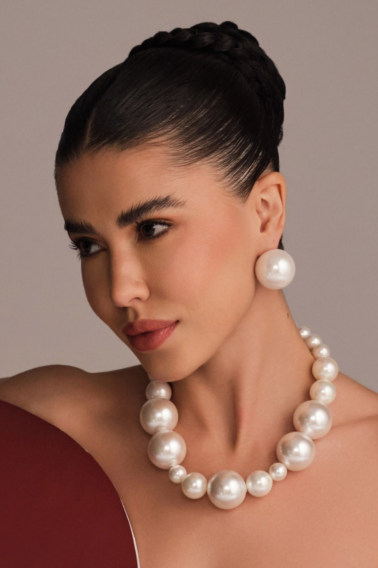 White Pearl Designer Necklace 