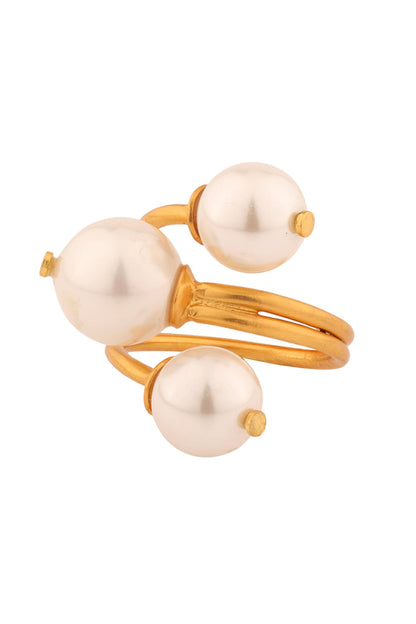Pearl Trio Ring 