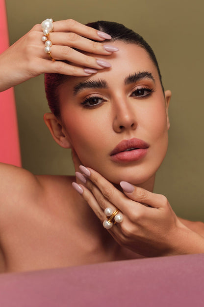 Pearl Trio Ring 