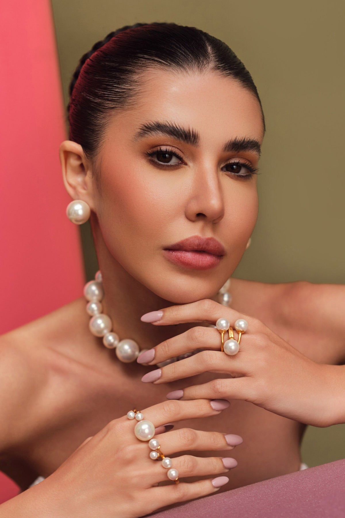 Pearl Trio Ring 